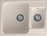 GranFest QUARZ (ECO-09) Мойка 1.5-чаш. 620*480 (белый) 250_100_Array